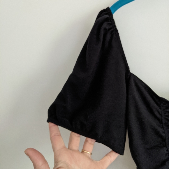 Reformation Cleo Top in Black Medium - Picture 5 of 7